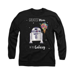 Star Wars - T-shirt GREATEST MOM IN THE GALAXY - Adulte (Noir)