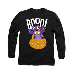Lilo & Stitch - T-shirt LAUGHING PUMPKIN - Adulte (Noir)