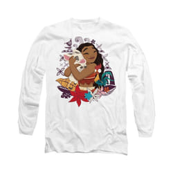 Moana - T-shirt LOVE - Adulte (Blanc)