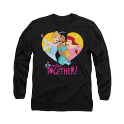 Disney Princess - T-shirt BETTER TOGETHER - Adulte (Noir)