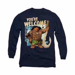 Moana - T-shirt YOU'RE WELCOME - Adulte (Bleu marine)