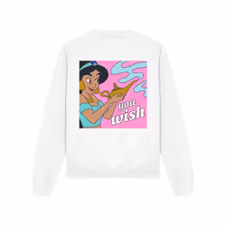 Aladdin - Sweat YOU WISH - Adulte (Blanc)