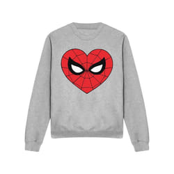 Spider-Man - Sweat - Adulte (Gris chiné)