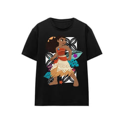Moana - T-shirt READY FOR ADVENTURE - Adulte (Noir)