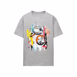 Star Wars - T-shirt - Adulte (Gris chiné)