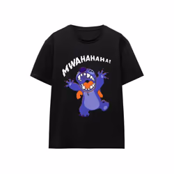 Lilo & Stitch - T-shirt EVIL LAUGH - Adulte (Noir)
