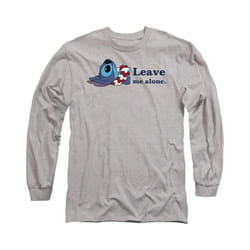 Lilo & Stitch - T-shirt LEAVE ME ALONE - Adulte (Gris chiné)