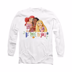 Disney Princess - T-shirt BE TRUE, BE YOU - Adulte (Blanc)