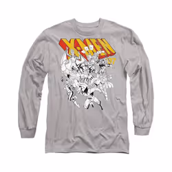 Marvel - T-shirt X-MEN - Adulte (Gris chiné)