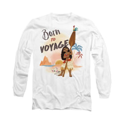 Moana - T-shirt BORN TO VOYAGE - Adulte (Blanc)