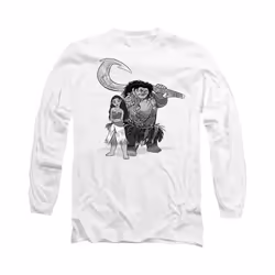 Moana - T-shirt - Adulte (Blanc)