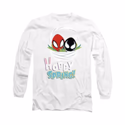 Spider-Man - T-shirt HOPPY SPRING - Adulte (Blanc)