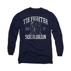Star Wars - T-shirt TIE FIGHTER SQUADRON - Adulte (Bleu marine)