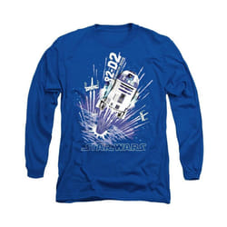 Star Wars - T-shirt BLAST OFF - Adulte (Bleu roi)