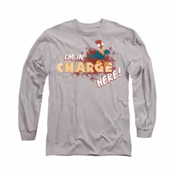 Moana - T-shirt I'M IN CHARGE - Adulte (Gris chiné)