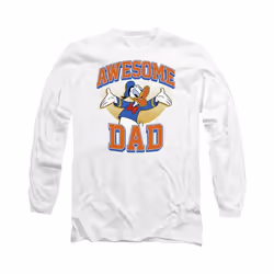 Disney - T-shirt AWESOME DAD - Adulte (Blanc)