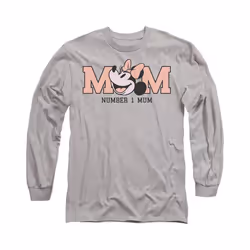 Disney - T-shirt NUMBER MUM - Adulte (Gris chiné)