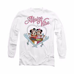 Disney - T-shirt ALPINE VIBES - Adulte (Blanc)