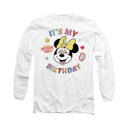 Disney - T-shirt IT'S MY BIRTHDAY - Adulte (Blanc)