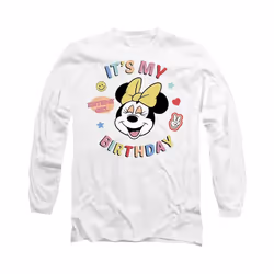 Disney - T-shirt IT'S MY BIRTHDAY - Adulte (Blanc)