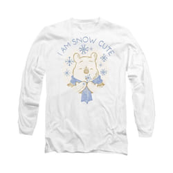 Winnie the Pooh - T-shirt AM SNOW CUTE - Adulte (Blanc)