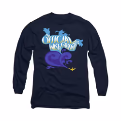 Aladdin - T-shirt OFFICIAL WISH GRANTER - Adulte (Bleu marine)