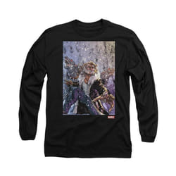 Marvel - T-shirt X-MEN SABRETOOTH DOGS - Adulte (Noir)