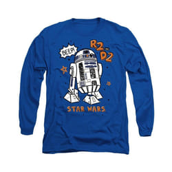 Star Wars - T-shirt - Adulte (Bleu roi)