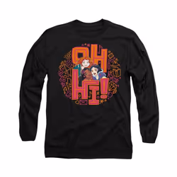 Disney Princess - T-shirt OH HI! - Adulte (Noir)