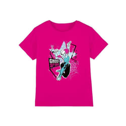 Marvel - T-shirt GHOST-SPIDER - Enfant (Fuchsia)
