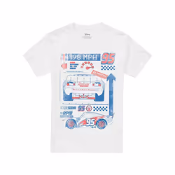 Cars - T-shirt MPH - Homme (Blanc)