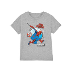 Spider-Man - T-shirt WALL CRAWLER - Enfant (Gris chiné)