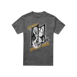 Spider-Man - T-shirt VS - Homme (Vieux noir)