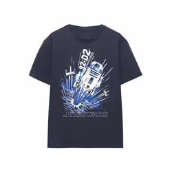 Star Wars - T-shirt - Adulte (Bleu marine sombre)