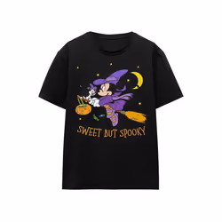 Disney - T-shirt SPOOKY WITCH - Adulte (Noir)