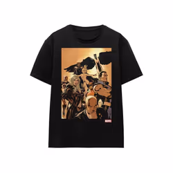 Marvel - T-shirt X-MEN - Adulte (Noir)