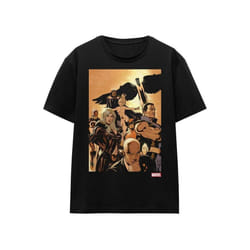 Marvel - T-shirt X-MEN - Adulte (Noir)