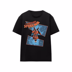 Spider-Man - T-shirt SPIDEY SENSES TINGLING - Adulte (Noir)