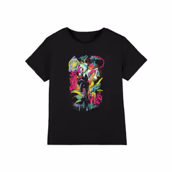 Marvel - T-shirt GHOST-SPIDER - Enfant (Noir)