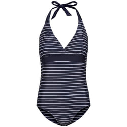 Regatta - Maillot de bain 1 pièce FLAVIA - Femme (Bleu marine / Blanc)
