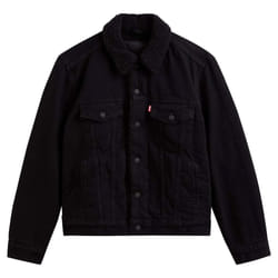 Levis - Veste camionneur EX-BOYFRIEND - Femme (Noir)