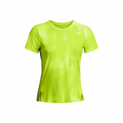 Under Armour - T-shirt LAUNCH ELITE - Femme (Jaune)