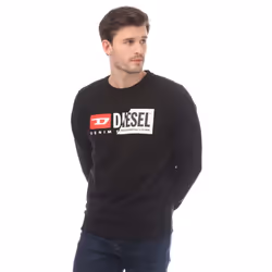Diesel - Sweat à capuche S-GIRK CUTY FELPA - Homme (Noir)