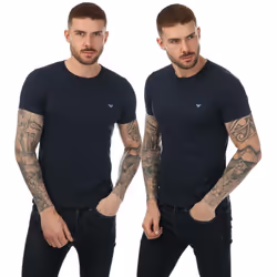Emporio Armani - T-shirts - Homme (Bleu marine)