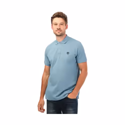 Timberland - Polo manches courtes - Homme (Bleu clair)