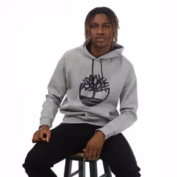 Timberland - Sweat à capuche KENNEBEC RIVER - Homme (Gris chiné)