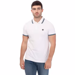 Timberland - Polo Manches courtes - Adulte (Blanc)