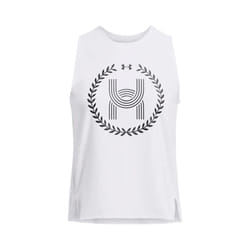 Under Armour - Débardeur LAUNCH ELITE - Femme (Blanc)