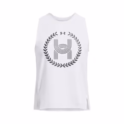 Under Armour - Débardeur LAUNCH ELITE - Femme (Blanc)