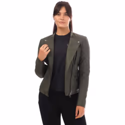 Only - Veste motard AVA - Femme (Vert)
